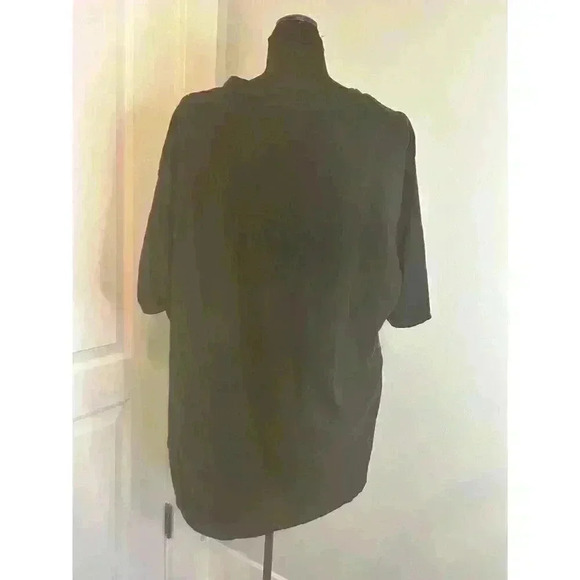 Vintage Authentic Sean John Mens Dual Skulls 2XL Gold Black Studded T-Shirt - Picture 4 of 9